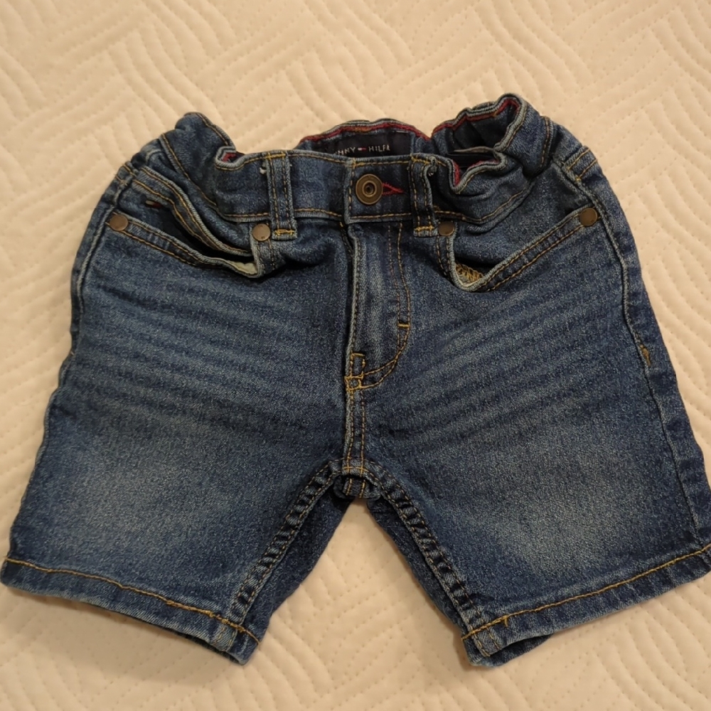 Tommy Hilfiger Toddler Boy Blue Denim Shorts
